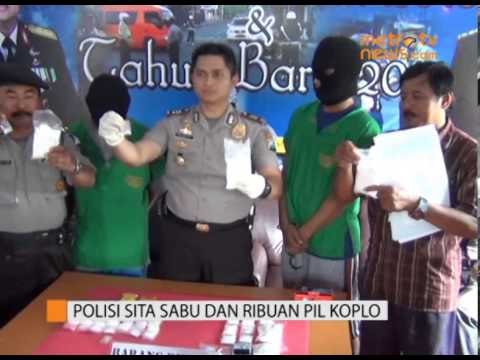 Polisi Sita Sabu sabu dan Ribuan Pil Koplo