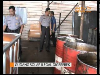 Polisi Amankan 9 Ton Solar