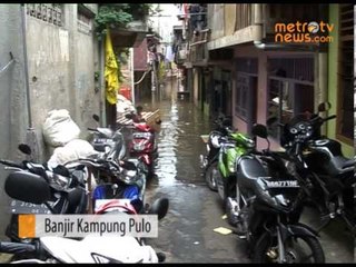 Banjir Kiriman, Kampung Pulo Terendam Hingga 1,5 Meter