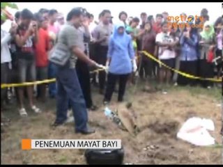 Bayi Mungil Ditemukan Tewas Dekat Sawah