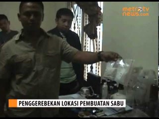 Penggerebekan Lokasi Pembuatan Sabu di Perumahan Kemang Ifi