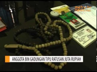 Anggota BIN Gadungan Tipu Pencari Kerja Ratusan Juta Rupiah