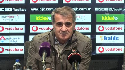 Beşiktaş - Göztepe maçının ardından - Şenol Güneş (1) - İSTANBUL