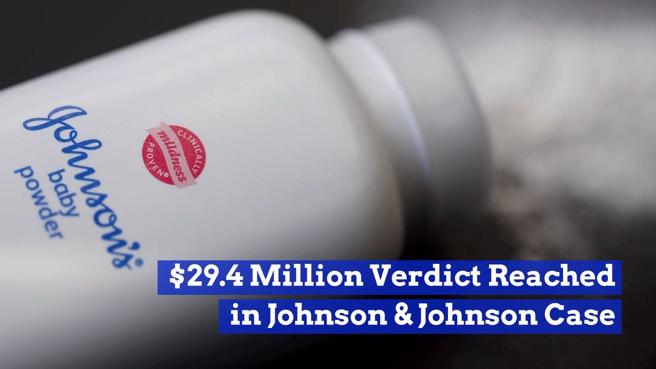 Johnson And Johnson Loses Big Baby Powder Case