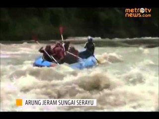Uji Adrenalin Sekaligus Terapi Phobia Air di Sungai Serayu