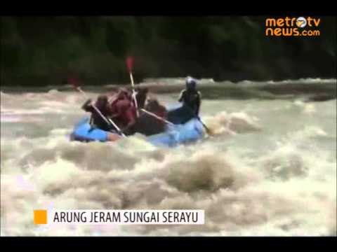 Uji Adrenalin Sekaligus Terapi Phobia Air di Sungai Serayu