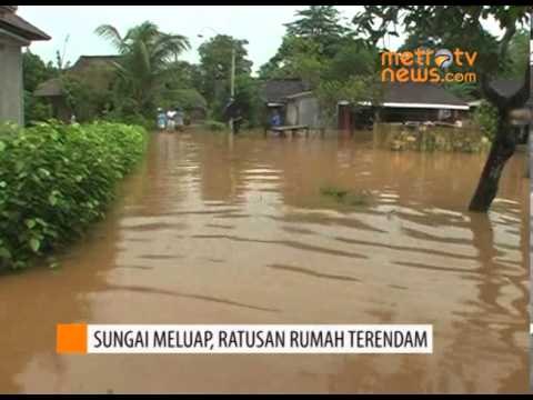 Sungai Meluap, Ratusan Rumah Terendam