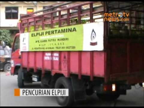 Polisi Amankan Ratusan Tabung Elpiji 3 Kg Curian