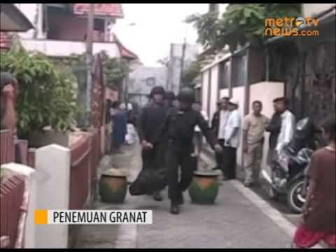 Penemuan Granat Aktif Di Rumah Kos