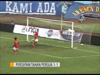 Persepam Tahan Persija 1 1