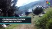 Colombian Police Attack Campesinos In Cauca