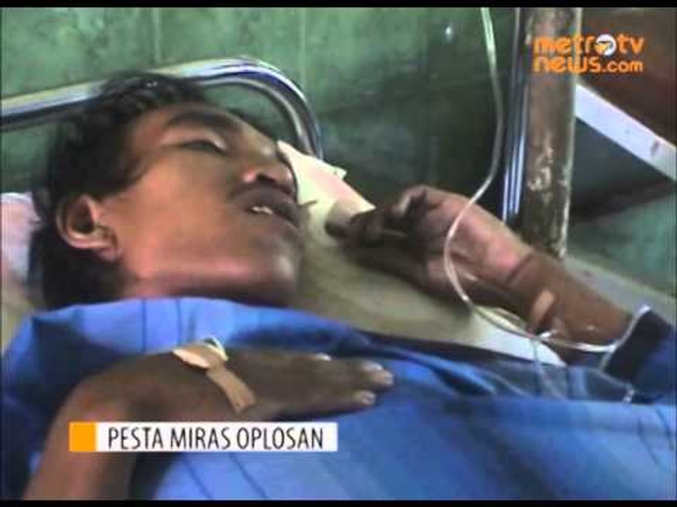 3 Tewas, 1 Dirawat akibat Pesta Miras Oplosan