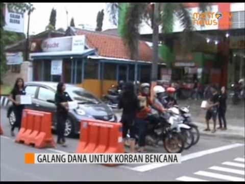 Pemuda Blora Galang Dana untuk Korban Bencana