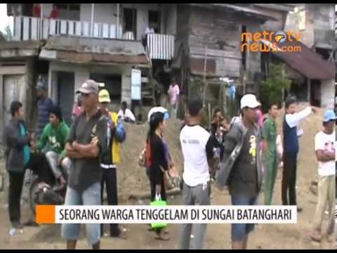Seorang Warga Hanyut Terseret Arus Sungai Batanghari