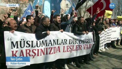 Ayasofya Önünde 'Yeni Zelanda' Protestosu
