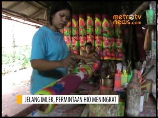 Jelang Imlek, Permintaan Hio Melonjak