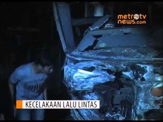 Tabrakan Beruntun Bus dan Truk