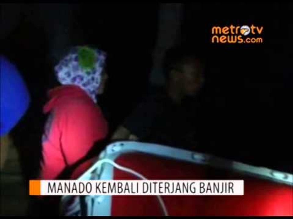 Manado Kembali Diterjang Banjir