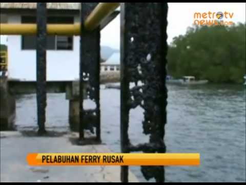 Sudah Setahun, Pelabuhan Ferry Sumba Rusak