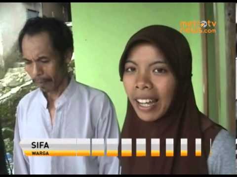 Tebing Longsor Setinggi Sepuluh Meter Di Majalengka