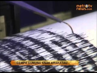 Waspada, Gunung Anak Krakatau Gempa 212 Kali