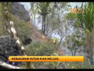 Kebakaran Hutan Kian Meluas