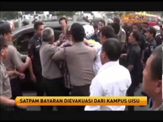 Bentrok, Satpam Bayaran Dievakuasi dari Kampus UISU