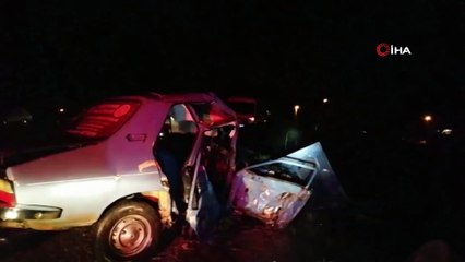 Adıyaman’da iki otomobil çarpıştı: 1 ölü, 1 yaralı