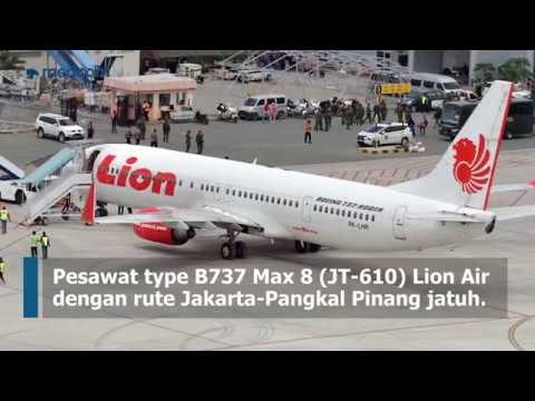 Fakta Seputar Jatuhnya Lion Air JT610