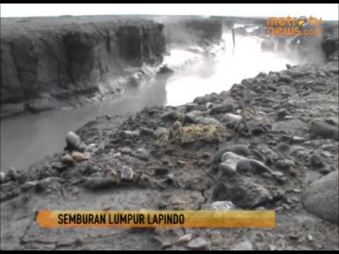 Semburan Lumpur Lapindo Menguat setelah Kelud Meletus