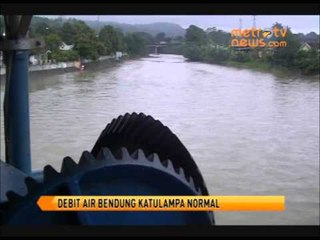 Debit Air Bendung Katulampa Normal