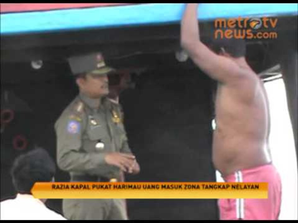 Razia Kapal Pukat Harimau yang Masuk Zona Tangkap Nelayan