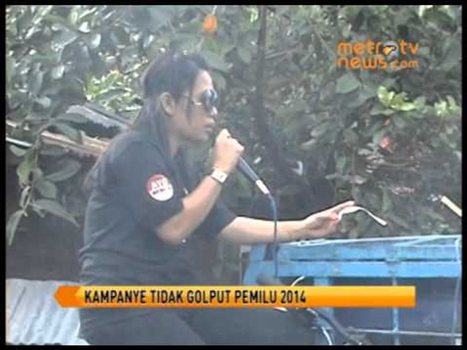 Bersepeda Ajak Masyarakat Tidak Golput