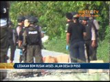 Ledakan Bom Rusak Akses Jalan Desa di Poso