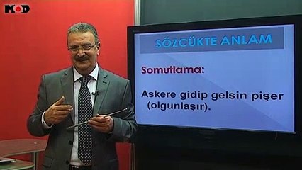 4-» Sözcükte Anlam - IV