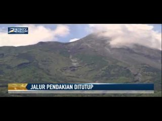 Status Waspada, Jalur Pendakian Gunung Merapi Ditutup