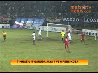 Timnas U19 Garuda Jaya 1 vs 0 Persikoba