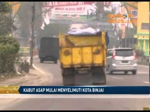 Kabut Asap Mulai Menyelimuti Kota Binjai
