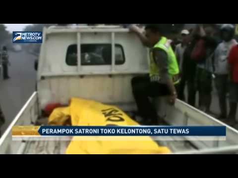 perampok satroni toko kelontong, satu tewas