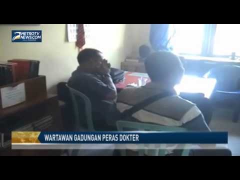 Petugas Ringkus Wartawan Gadungan Peras Dokter