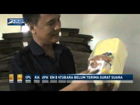 KPUD Kabupaten Batubara Belum Terima Surat Suara