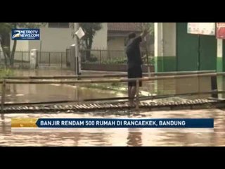 banjir rendam 500 rumah di rancaekek