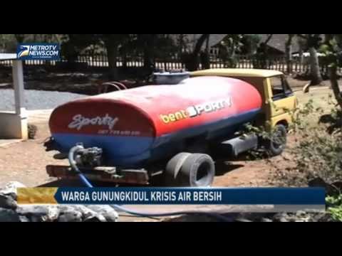 Warga Gunungkidul Krisis Air Bersih