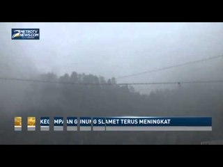 Kegempaan Gunung Slamet Terus Meningkat