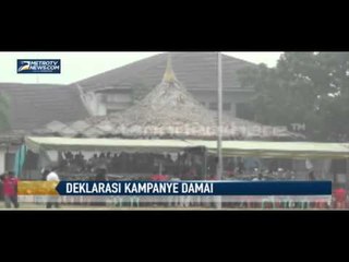 Deklarasi Kampanye Damai di Nias Berlangsung Aman