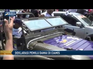 Deklarasi Pemilu Damai di Ciamis