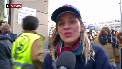 Paris : Marion Cotillard et Guillaume Canet ont marché contre le changement climatique