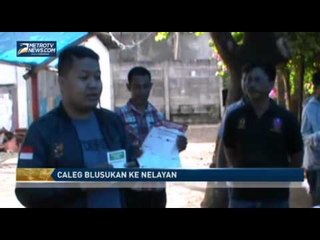 Caleg Blusukan ke Nelayan