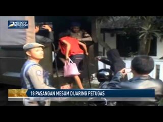 18 Pasangan Mesum Dijaring Petugas