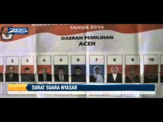 Surat Suara Aceh Nyasar ke KPU Asahan